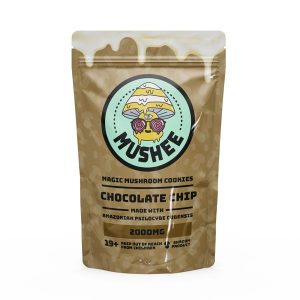 Magic Mushroom Chocolate Chip Cookie- 2000MG – Mushee | Best Premium Psychedelic Shop