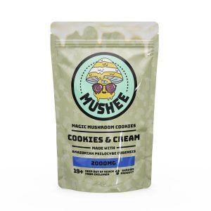 Magic Mushroom Cookies n Cream Cookie- 2000MG – Mushee | Best Premium Psychedelic Shop